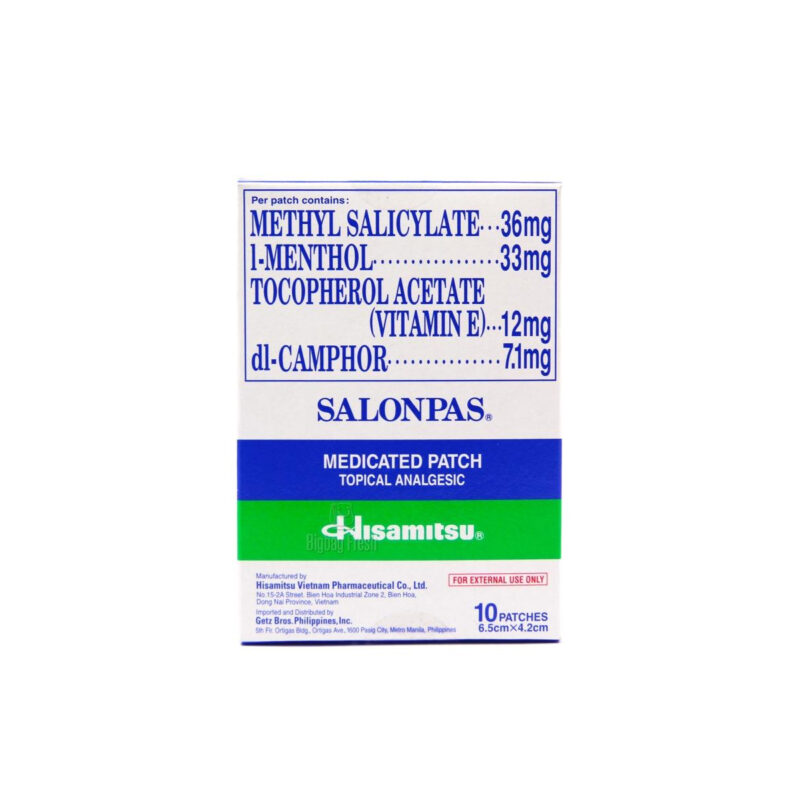 Salonpas Medicated Patch (10g)