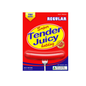 Tender Juicy Hotdog Regular (500g)