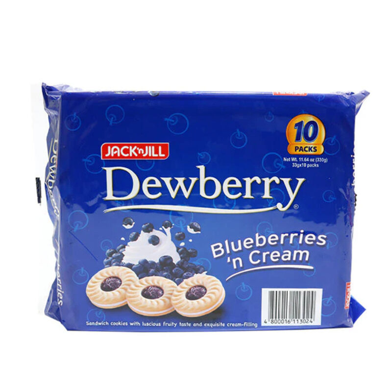 Dewberry Blueberries & Cream 10x (33g)