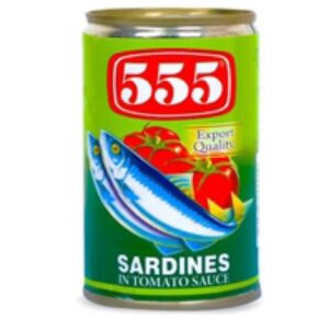 555 Sardines In Tomato Sauce (425g)